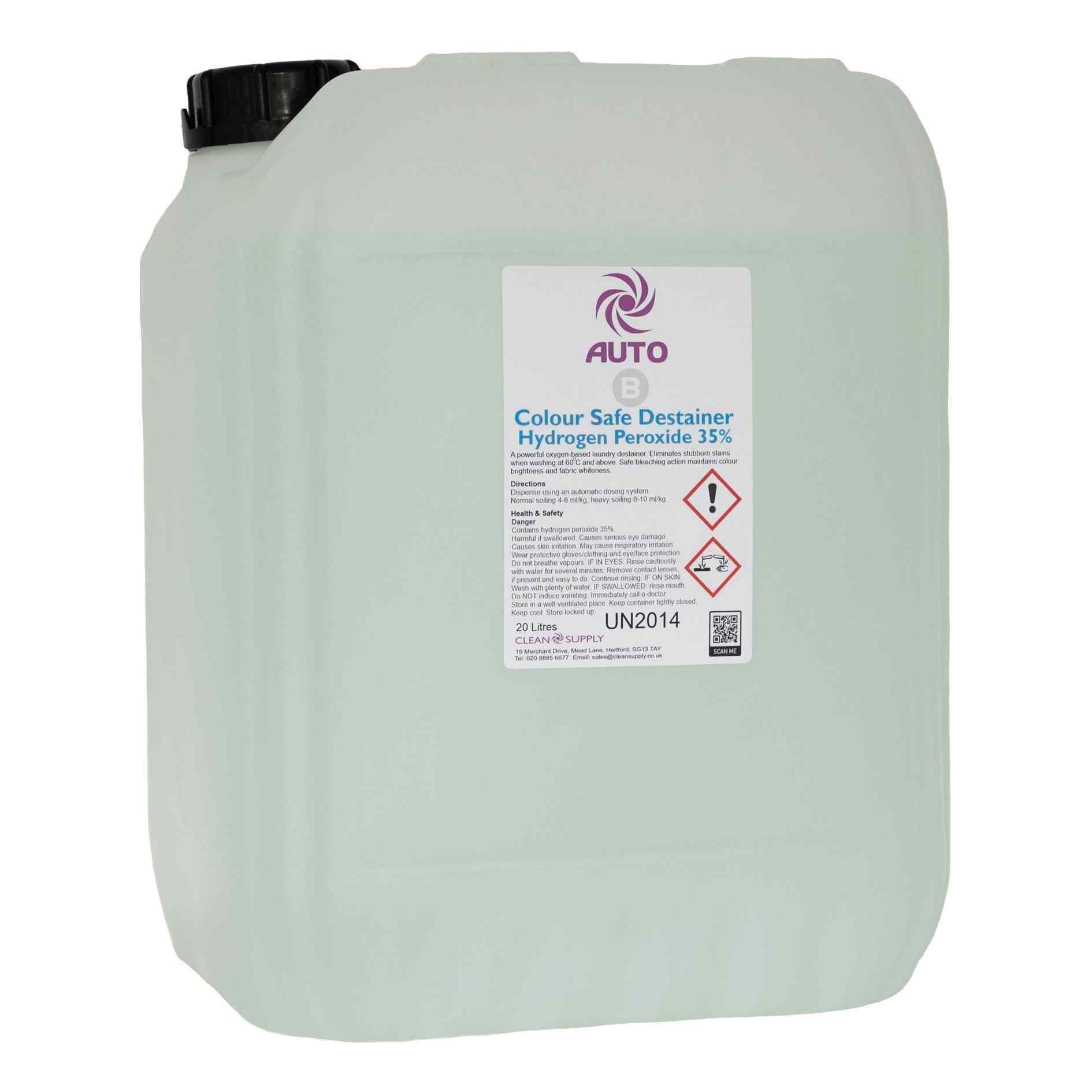 Auto B - Destainer (20ltr)Hydrogen Peroxide 35% HZ