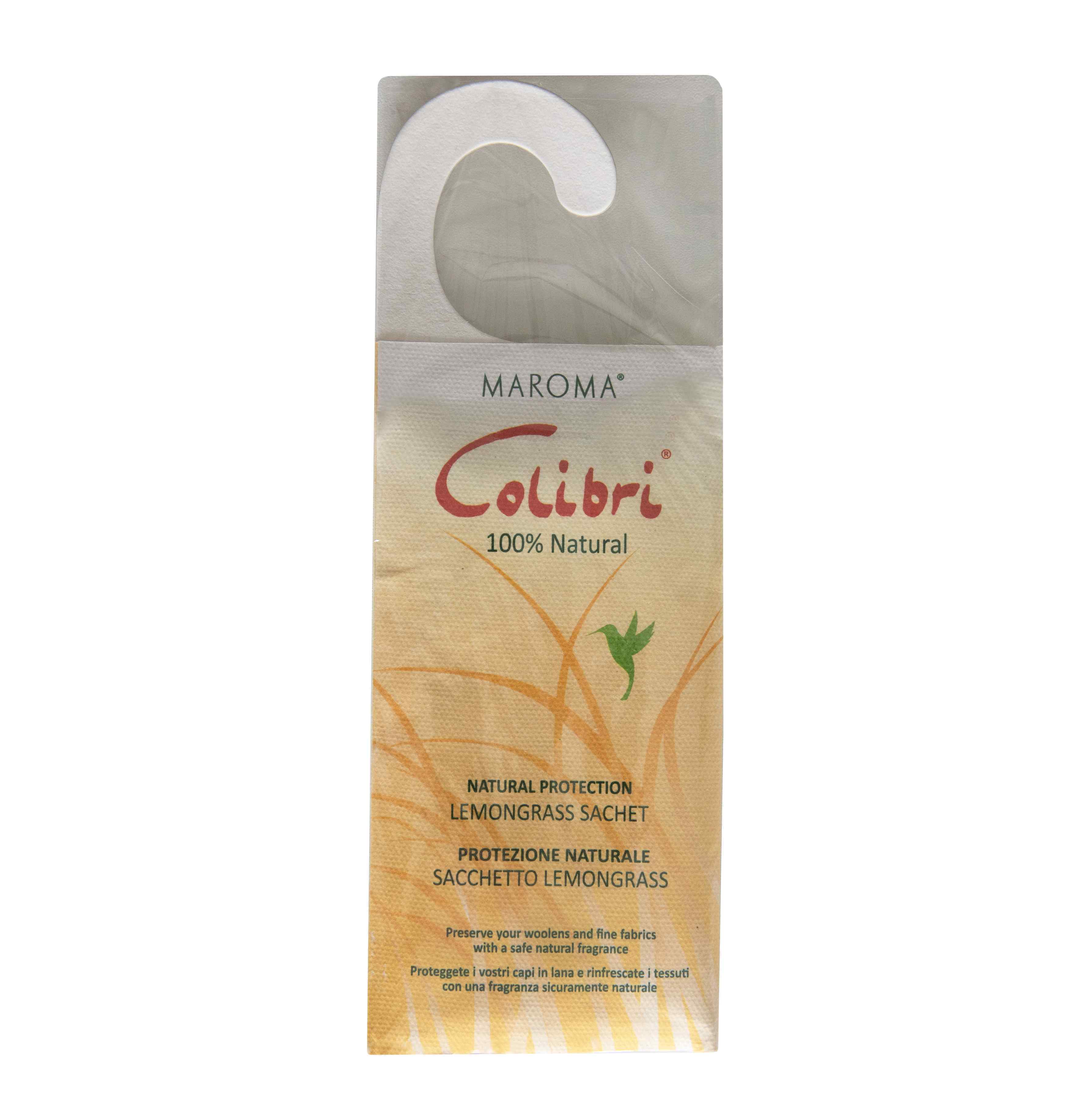 Colibri Anti Moth Hanging Sachets - Lemongrass(10)