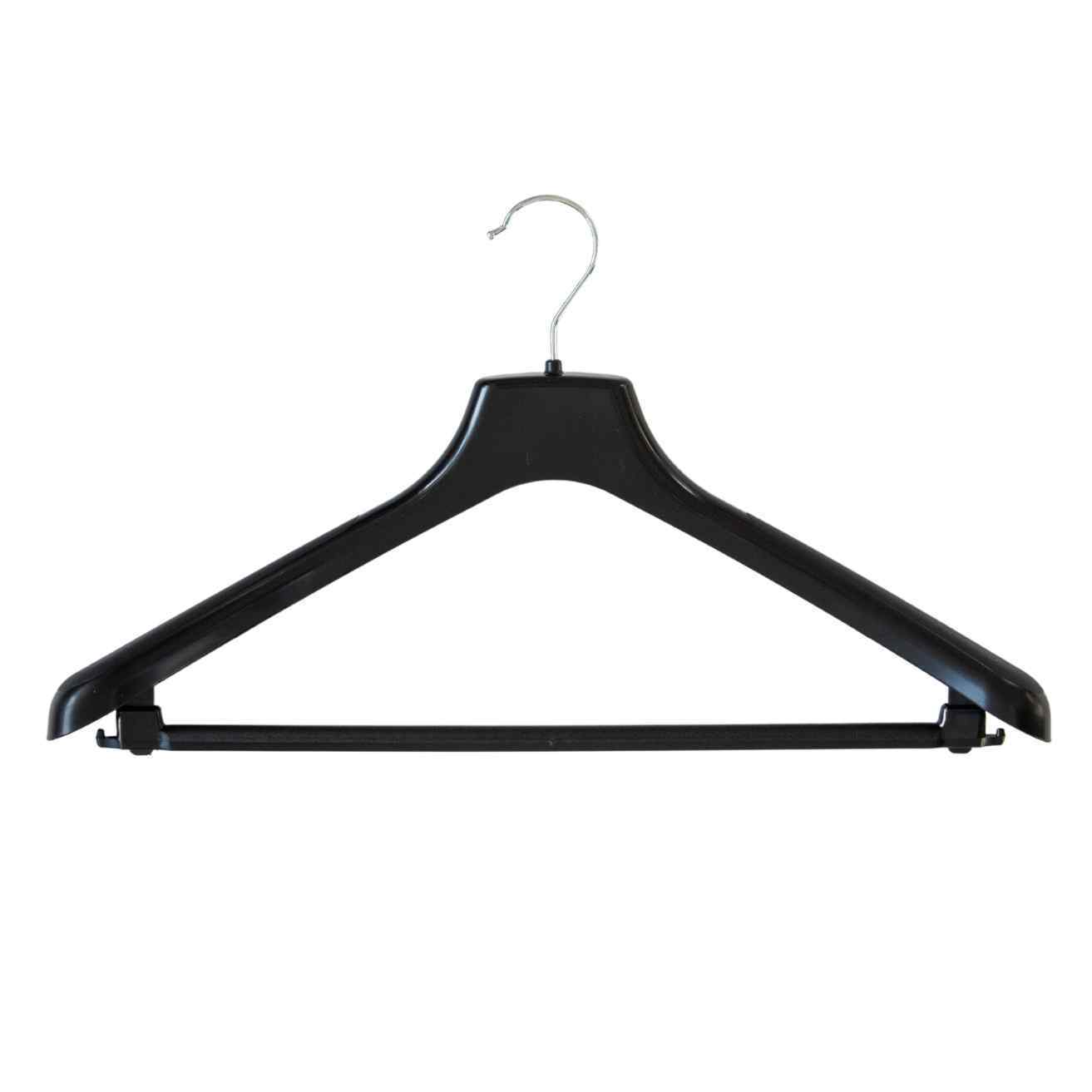 Hanger - Black Jacket JK44 w/Bar (100)