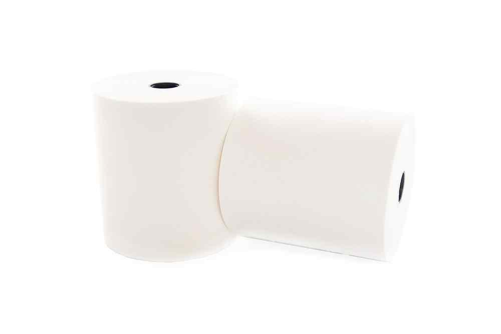 Laundry Till Rolls WHITE - 76mm x 76mm x 125mm (20)