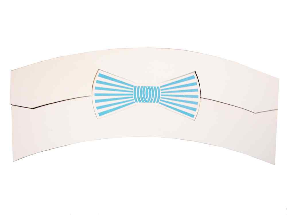 Collar Supports Bow Tie Blue (2000)