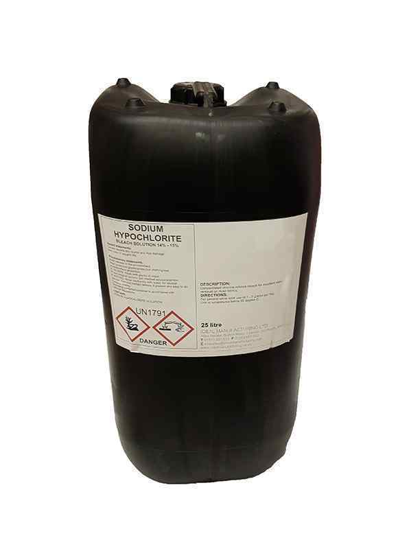 Auto C -Sodium Hypochlorite - Bleach (25ltr)    HZ