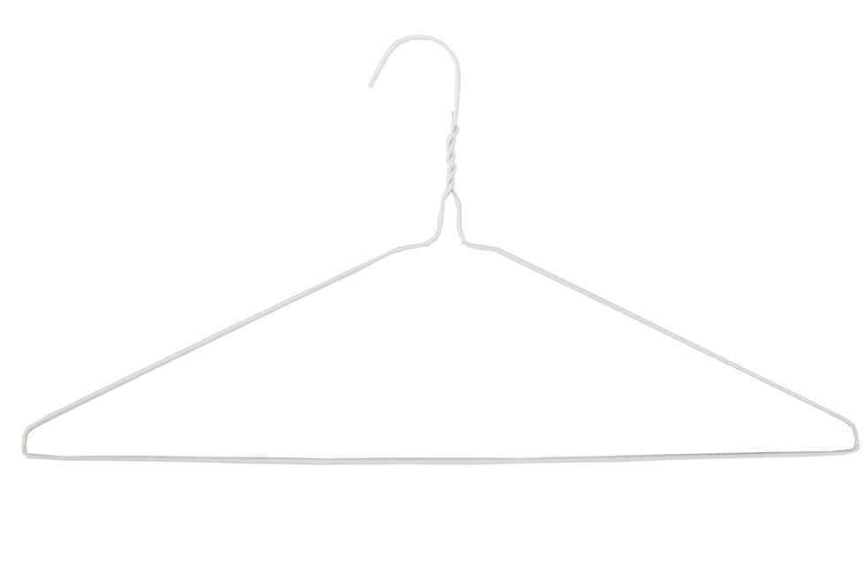 Hanger - White SUIT 16 13g (500)