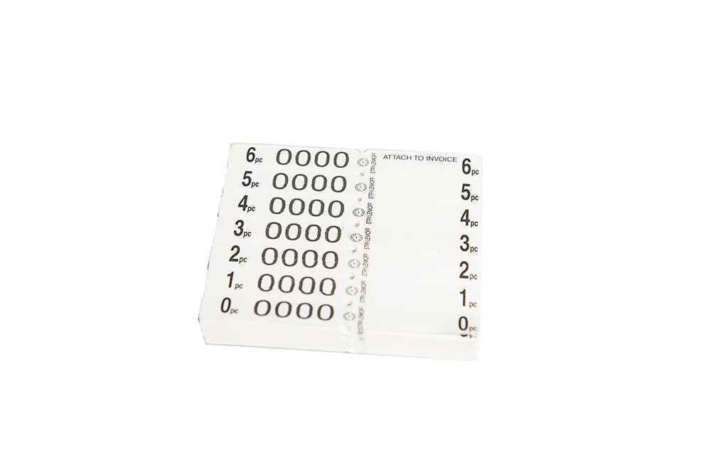 Shirt Tags 7 up WHITE (1000)