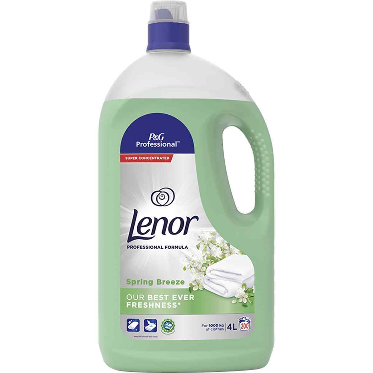 P&G-Lenor Spring Breeze Softener (4ltr) - Green
